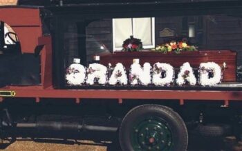 Vintage Hearse Funeral Lorry Vintage Funeral Hearse